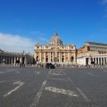 Petersdom und Petersplatz ( Basilica San Pietro e Piazza San Pietro)