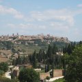 Blick auf Orvieto von der Terrazza Farnese Belvedere di Orvieto
