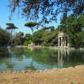 Asklepios Tempel (Tempio di Esculapio) am Laghetto di Villa Borghese