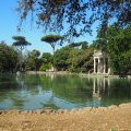 Asklepios Tempel (Tempio di Esculapio) am Laghetto di Villa Borghese