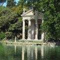 Asklepios Tempel (Tempio di Esculapio) am Laghetto di Villa Borghese