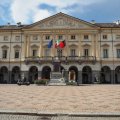 Rathaus Aostas an der Piazza Émile Chanoux