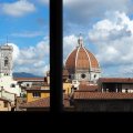 Palazzo Vecchio/Sala delle Udienze: Ausblick auf die Cattedrale di Santa Maria del Fiore
