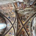 Deckenfresko im Duomo di Orvieto in der La Cappella di San Brizio, oder Cappella Nova