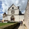 Voerderseite der Basilica Papale e Sacro Convento di San Francesco in Assisi