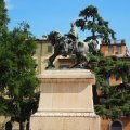 Statue of Garibaldi auf der Piazza Indipendenza