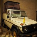 Vatikanische Museen/Padiglione delle Carrozze: Papa-Mobile Mercedes-Benz 230 GE