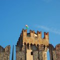 Turm des Castello Scaligero di Sirmione