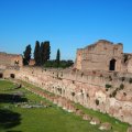 Palatin: Stadio Palatino und Domus Augustiana