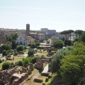 Palatin: Terrazza Belvedere del Palatino mit Blick aufs Foro Romano
