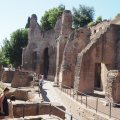 Foro Romano: Clivus Victoriae mit dem Domus Tiberiana