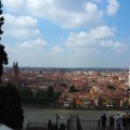 Blick auf Verona von der Piazzale Castel S. Pietro