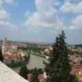 Blick auf Verona von der Piazzale Castel S. Pietro