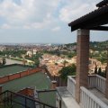 Blick auf Verona von der Piazzale Castel S. Pietro