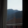 Blick auf die Berg aus unserem Zimmer