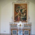 Altar in der Kapelle im Palazzo Varignana