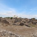 Blick über die Ruinen von Pompei