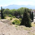Blick vom Tempio di Venere auf das Touristenzentrum Pompeiis