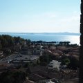 Rocca Monaldeschi della Cervara: Ausblick auf Bolsena und den Lago di Bolsena