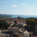 Rocca Monaldeschi della Cervara: Ausblick auf Bolsena und den Lago di Bolsena