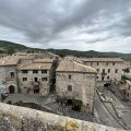 Ausblick auf den historischen Teil Bolsenas vom Rocca Monaldeschi della Cervara