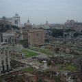 Blick aufs Forum Romanum in nördliche Richtung