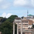 Forum Romanum: Die letzten drei Säulen des Castor und Pollux- oder Dioskuren-Tempels