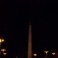 Piazza del Popolo in der Nacht mi dem  Obelisco Flaminio