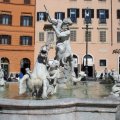 Fontana del Nettuno im Norden der Piazza Navona