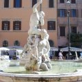 Fontana del Nettuno im Norden der Piazza Navona