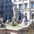 Fontana del Moro im Süden der Piazza Navona