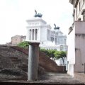 Blick aufs Denkmal für Vittorio Emanuele II