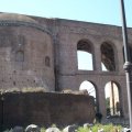 Basilica di Massenzio von der Via dei Fori Imperiali