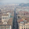 Blick auf die Via Corso Richtung Piazza del Popolo