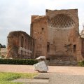 Venus- und Roma-Tempel. Der größte Tempel in Rom.