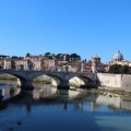 Die Ponte Vittorio Emanuele II über den Tiber
