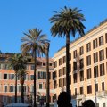 Nordseite der Piazza di Spagna