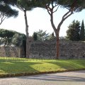 Mauer in der Via Appia Antica