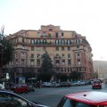 Auf dem Weg von der Sprachenschule StudioItalia zum Apartment (Kreuzung Via Fulcieri Paulucci de Caboli / Viale Giuseppe Mazzini)