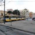 Tram an der Piazza di Porta Maggiore