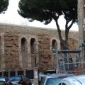 Teile der Mura Aureliane und Acquedotto (Via Eleniana)