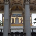 Details im Eingangsbereich des Quadriportico der Basilica Papale San Paolo fuori le Mura
