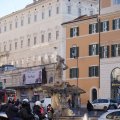 Fontana del Tritone auf der Piazza Barberini
