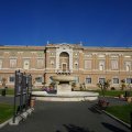 Giardino Quadrato vor der Pinacoteca Musei Vaticani