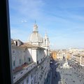 Piazza Navona aus dem Museo di Roma im Palazzo Braschi