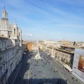 Piazza Navona aus dem Museo di Roma im Palazzo Braschi