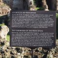 Palatin: Infoschild zur Festung der Frangipane