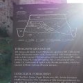 Palatin: Infotafel zu den geologsichen Formationen.