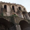 Blick von der Via Nova auf den Domus Tiberiana