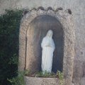 Am Eingang des Kloster der Missionsschwestern der Nächstenliebe (Suore Missionarie della Carità)